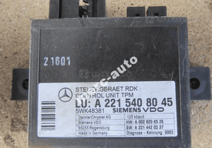 mercedes s 221 cl 216 moduł sterownik czujnik 4