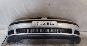 Zderzak przód przedni do ford galaxy MK1 lift fl + grill srebrny 66 halogeny 1