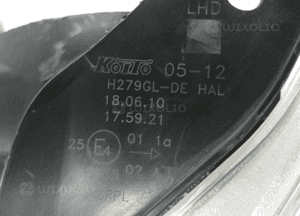 Toyota avensis T27 09-12 lampa przednia lewa lewy przód 10