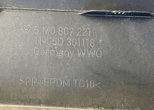 Vw golf plus lift 5M0 zderzak przedni 6XPDC 09-14 2
