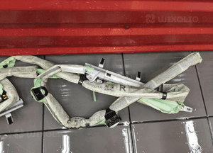 JAGUAR XF X250 KURTYNA LEWA PRAWA POWIETRZNA AIRBAG SPRAWNA ORYG 4