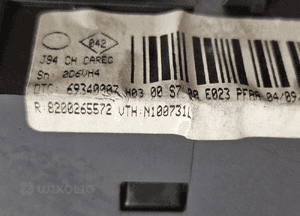 Renault Clio III 3 Scenic Megane II 2 panel sterowania nawiewu 11