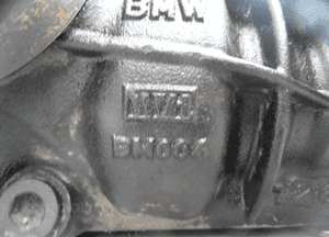 MOST TYŁ TYLNY DYFER BMW  X5 E53 3.64 3