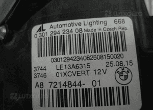 Bmw 6 lift F12 F13 full led adaptive ładna lampa przednia prawa 12