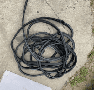 MERCEDES GL 164 listwa dekor plastik słupek czarny amg próg bagażnika uszczelka 12