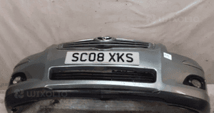 Zderzak przód przedni do toyota avensis T25 lift fl halogeny 8Q3 błękitny 1