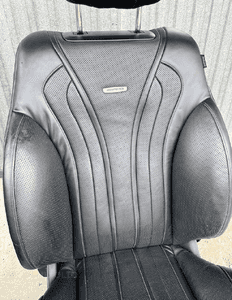 MERCEDES s 222 fotel przód S63 AMG czarna skóra  dynamic masaż grzana wentylowana 4