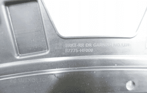 Ślizg mocowanie zderzaka lewe hyundai kona 2023- 87775-HF000 7