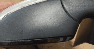 Lusterko prawe 6 pin vw golf v LC9Z czarny 4