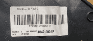 Osłona obudowa kolumny kierowniczej Renault Laguna III 484710001R 5