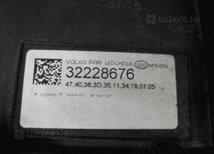 Volvo V90 S90 full led lampa przednia lewa 4