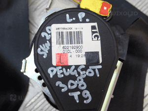PASY BEZPIECZEŃSTWA  LEWY / PRAWY PRZÓD PEUGEOT 308 T9   96776842XX / 96776852XX  4