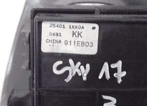 Panel przełącznik  regulacji szyb lewy nissan juke 254011KK0A 5