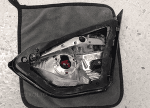 Opel crossland x lampa tył tylna zespolona lewa obudowa klosz oryginał 6