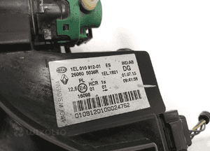 LAMPA LEWA LEWY PRZÓD PRZEDNIA RENAULT ZOE I 260605036R 2013-2019 EUROPA 12