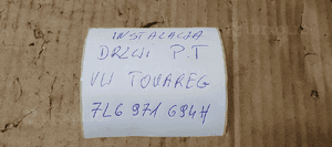 Wiązka instalacja drzwi prawy tył VW Touareg 7L 7L6971694H 8