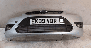 Zderzak przód przedni do ford focus MK2 ii lift fl halogeny 03 srebrny 1