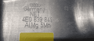 Mechanizm podnośnik szyby lewy tył Audi A8 D3 4E0839849A 5