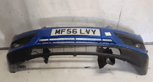 Zderzak przód przedni do ford focus MK2 2 ii G3 niebieski halogeny 1