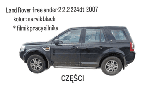 Land Rover freelander 2 2.2 224dt 2007 narvik black Wtryski turbina turbosprężarka silnik skrzynia biegów 4