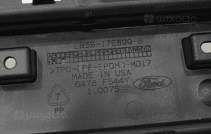 Absorber zderzaka tył ford explorer 2020 5