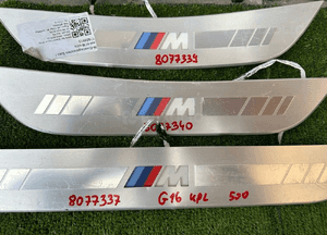 Listwy progowe nakładki bmw 8 G16 m pakiet 5