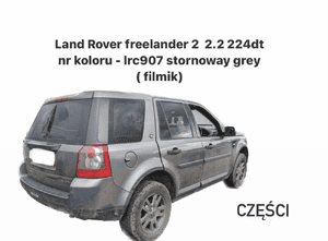 land rover freelander 2 2.2 224dt LRC907 stornoway grey Lusterko zawieszenie wycieraczki Wentylator 5