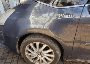 Citroen C4 Picasso I błotnik przód przedni lewy KENC 1