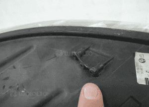 Skoda superb ii zwykła soczewka lampa przednia lewa 9