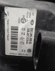 Lampa lewy przód vw golf v plus europa  dostepne 2 szt    5M1941005B 8