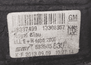 LUSTERKO lewe 5 pin pinów Opel Astra J 4 IV Z20Z 5