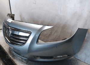 Zderzak przód przedni opel insignia a i 1 Z179 szary spryskiwacze lamp xenon pdc czujniki halogeny 2