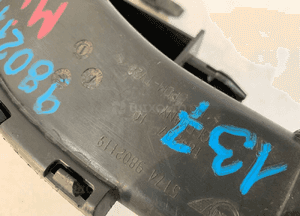 MINI R60 Kanał powietrza hamulca L 9802119 - 0137 2