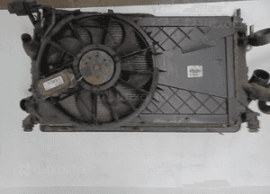 Komplet chłodnica wody klimatyzacji wentylator volvo C30 1.6D 06- V50 S40 7