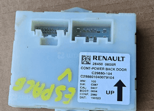 Renault Espace V moduł sterownik zamka centralnego klapy 284500805R
