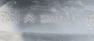 Nadkole prawy przód część tylna Citroen C5 I 9627973280 5