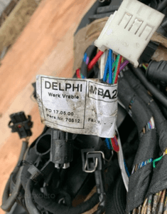 MERCEDES S CL 600 v 12 wiązka silnika M137 instalacja 4