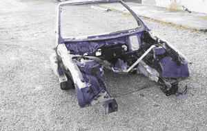 Podłuznica cwiartka l p mercedes sl R230 K197 4