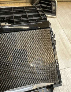 Listwa listwy dekory konsoli kpl bmw M3 G80 org fv 8