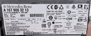 Mercedes-Benz W177 Nawigacja Multimedia NTG6 High JPN A1679003213 2