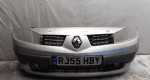 Zderzak przód przedni renault megane 2 ii cabrio TED69 srebrny halogeny 1