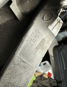 Wydech końcówka chrom prawa zderzak tył mercedes gle W292 A2928850723 cały 3