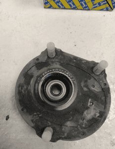 FIAT FIORINO 07- LINEA QUBO CITROEN NEMO PEUGEOT BIPPER  BIPPER TEPEE NOWA ORYGINALNA PODUSZKA AMORTYZATORA MOCOWANIE PRAWY PRZÓD PRZEDNIE 3