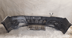 Zderzak przód przedni opel astra h 3 iii Z157 srebrny halogeny 1