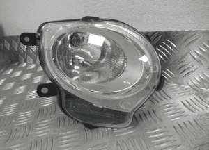 Lampa przednia przód prawa drl fiat 500 2007-2015 3