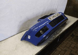Zderzak przód przedni vw volkswagen polo MK3 3 iii 6N niebieski 3