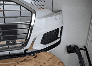 Zderzak audi A6 C8 4K 4K0 s-line 2019-2023 black edition grill kratka 3