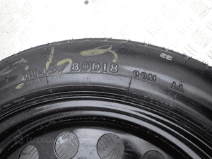 Koło zapasowe dojazdowe chrysler 300C piasta 71,5  5X115 4