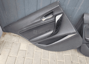 BOCZKI TAPICERKA na drzwi BMW 1 F20 lift LCI 5D 5