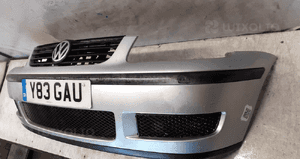 Zderzak przód przedni do volkswagen vw polo 6N2 LA7W srebrny do malowania ! 5